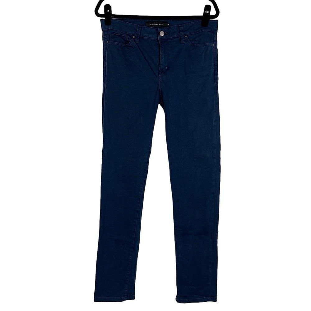 Calvin Klein Jeans Royal Blue‎ High Rise Skinny Jeans - Women’s 8